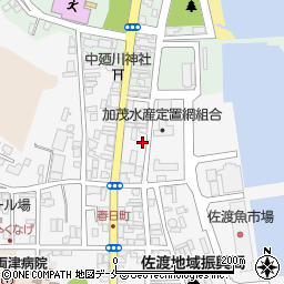 新潟県佐渡市春日42周辺の地図