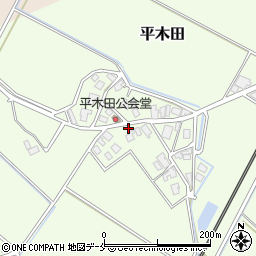 新潟県胎内市平木田432周辺の地図