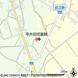 新潟県胎内市平木田1433周辺の地図