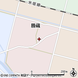新潟県岩船郡関川村勝蔵19周辺の地図