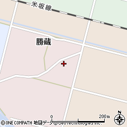 新潟県岩船郡関川村勝蔵4周辺の地図