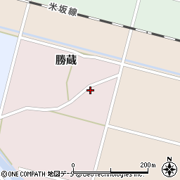 新潟県岩船郡関川村勝蔵11周辺の地図