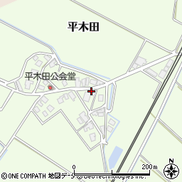 新潟県胎内市平木田1210周辺の地図
