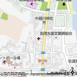 新潟県佐渡市春日1028-1周辺の地図