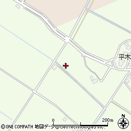 新潟県胎内市平木田650周辺の地図