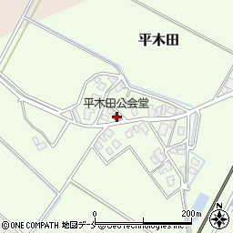 新潟県胎内市平木田433周辺の地図