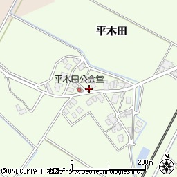 新潟県胎内市平木田434周辺の地図