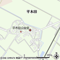 新潟県胎内市平木田1208周辺の地図
