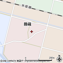 新潟県岩船郡関川村勝蔵18周辺の地図