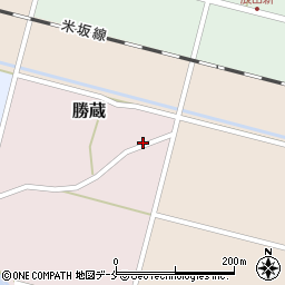 新潟県岩船郡関川村勝蔵1周辺の地図