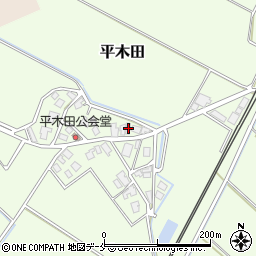 新潟県胎内市平木田1207周辺の地図