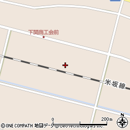 新潟県岩船郡関川村下関1629周辺の地図