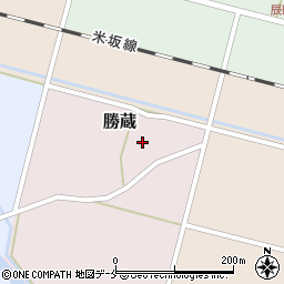 新潟県岩船郡関川村勝蔵16周辺の地図