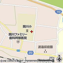 新潟県岩船郡関川村下関858周辺の地図