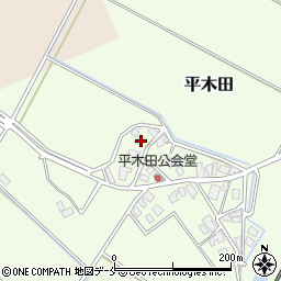 新潟県胎内市平木田951周辺の地図