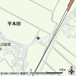 新潟県胎内市平木田1188周辺の地図