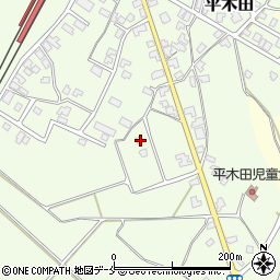 新潟県胎内市平木田1496周辺の地図