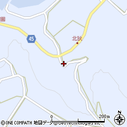 新潟県佐渡市北狄937周辺の地図