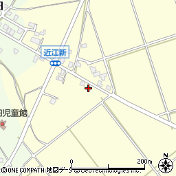 新潟県胎内市近江新737周辺の地図