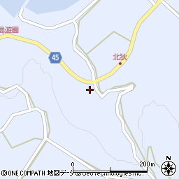 新潟県佐渡市北狄1023周辺の地図
