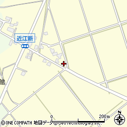 新潟県胎内市近江新707-4周辺の地図