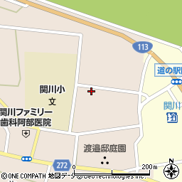 新潟県岩船郡関川村下関1313周辺の地図