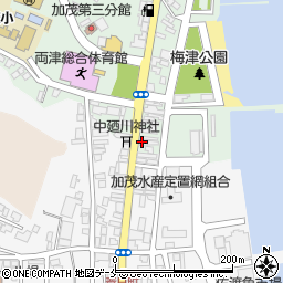 梅川分店周辺の地図