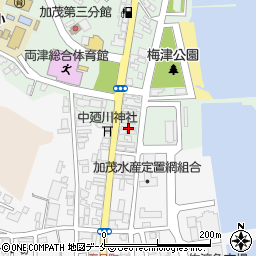 梅川分店周辺の地図