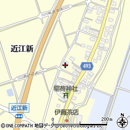 新潟県胎内市近江新179周辺の地図