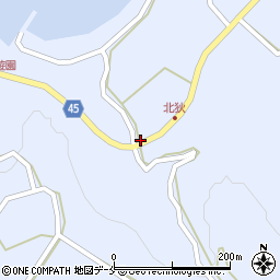 新潟県佐渡市北狄945周辺の地図