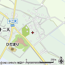 新潟県胎内市十二天237周辺の地図