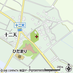 新潟県胎内市十二天224周辺の地図