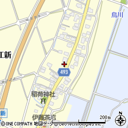 新潟県胎内市近江新173周辺の地図
