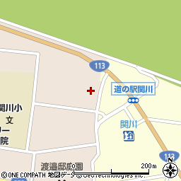 新潟県岩船郡関川村下関1307周辺の地図