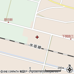 新潟県岩船郡関川村下関1956周辺の地図