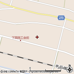新潟県岩船郡関川村下関106周辺の地図