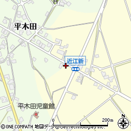 新潟県胎内市近江新768-7周辺の地図