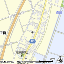新潟県胎内市近江新169周辺の地図