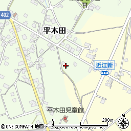 新潟県胎内市平木田1705周辺の地図