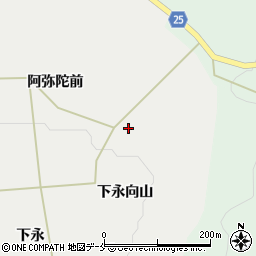 宮城県刈田郡蔵王町円田東谷地周辺の地図