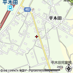 新潟県胎内市平木田1542周辺の地図