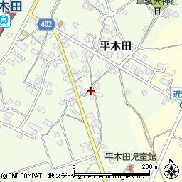 新潟県胎内市平木田1526周辺の地図