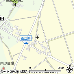 新潟県胎内市近江新878周辺の地図