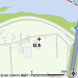 宮城県亘理郡亘理町逢隈中泉松木160周辺の地図