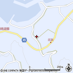 新潟県佐渡市北狄955周辺の地図