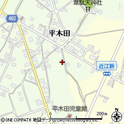 新潟県胎内市平木田1449周辺の地図