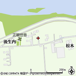 宮城県亘理郡亘理町逢隈中泉松木34周辺の地図