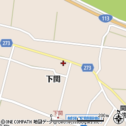 新潟県岩船郡関川村下関397周辺の地図