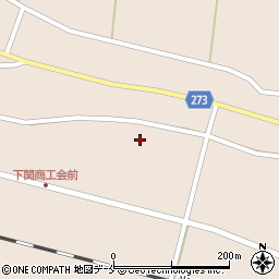 新潟県岩船郡関川村下関1434周辺の地図