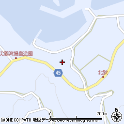 新潟県佐渡市北狄980周辺の地図